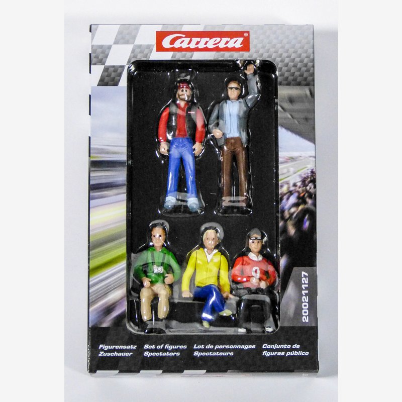 Set De Figurines Spectateurs Carrera – Échelle 1:43 – Pour Circuits De Course – Réaliste Et Solide – Dès 3 Ans