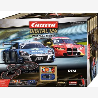 Carrera 23633 Digital124 Full Speed Grundpackung / Startpackung - 9,3 m Länge