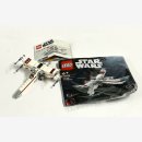Star Wars Millennium Falkon Ds-MyBlocks - Set "1381 Teile" + Lego X-Wing Starfighter "87 Teile"