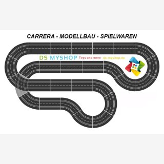 Carrera 9 Meter Strecke Digital124 Digital132 Evolution NEU