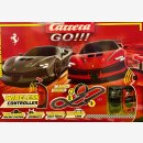 Carrera GO!!! Rennbahn Autorennbahn Ferrari Supercar Power Wireless Set / Grundpackung (62578)