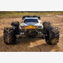 Ferngesteuertes RC AUTO PRO mit 70 km/h inkl. 2tem Akku - Brushless Motor 4WD Offroad High Speed mit LED