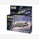 Revell Modellbausatz Model Set Ki-21-la "Sally" mit Basiszubehör