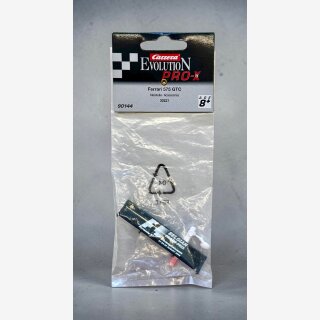 Carrera Evolution PRO-X Heckspoiler & Spiegel für den Ferrari 575 GTC (90144)