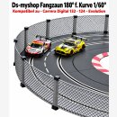 Fangzaun für Carrera Digital 124 - 132 - Evolution Kurve 1/60° für 180°