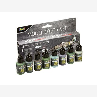 Revell Modellbau-Farbe - Model Color - German Aircraft WWII 8x18ml (36200)