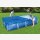 Bestway 58107 Flowclear PVC-Abdeckplane Frame Pool Garten 410 x 226 cm blau