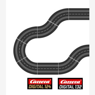 Carrera Digital124/132 - Evo - Exc "3 m Streckenerweiterung" NEUWARE!
