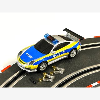 Carrera 64174 GO!!!  GO!!! Plus Porsche 911 GT3 "Polizei" mit Blinklicht OHNE OVP