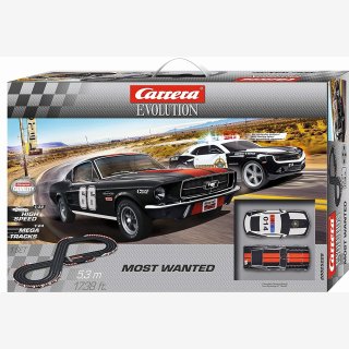 Carrera 25228 Evolution Most Wanted  GRUNDPACKUNG